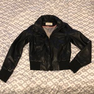 Thread & Supply Faux Leather Jacket